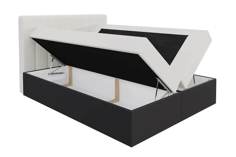 Vasil Kontinentalsäng 120x200 - Beige - Products - Möbler - Säng - Säng med förvaring