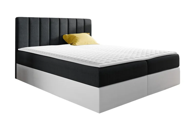 Vasil Kontinentalsäng 180x200, Svart