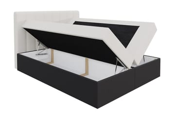 Vasil Kontinentalsäng 180x200 - Svart - Products - Möbler - Säng - Säng med förvaring