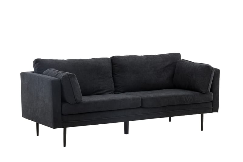 Boom 2-sits Soffa - Svart - Products - Möbler - Soffa - 3 sits soffa