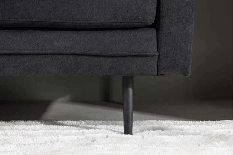 Boom 2-sits Soffa - Svart - Products - Möbler - Soffa - 3 sits soffa