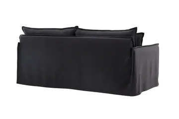 Nova 3-sits Soffa - Svart - Products - Möbler - Soffa - 3 sits soffa