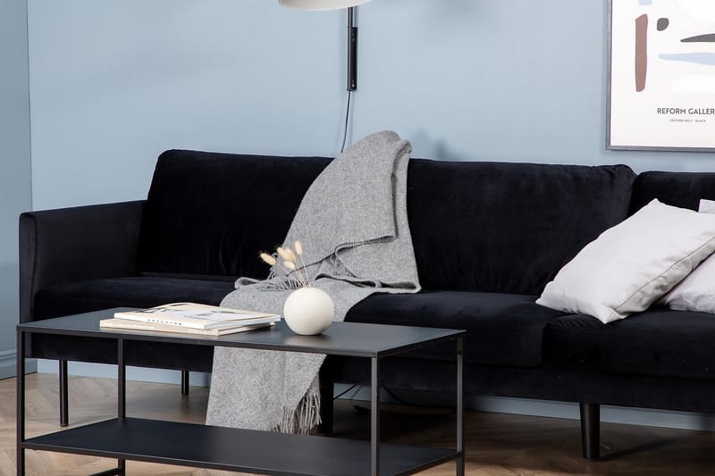Zoom 3-sits soffa - Svart - Products - Möbler - Soffa - 3 sits soffa