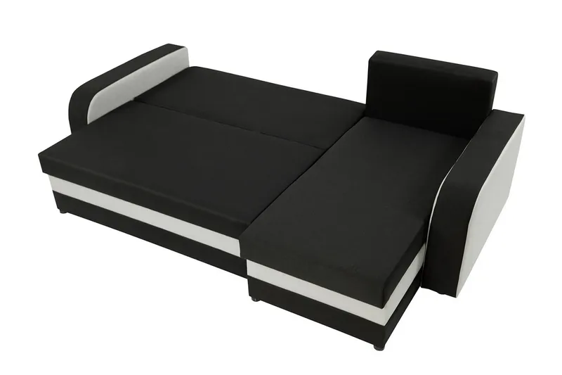 Alvared 3-sits Hörnbäddsoffa Universal - Grå/Blå - Products - Möbler - Soffa - Bäddsoffa - Bäddsoffa divan