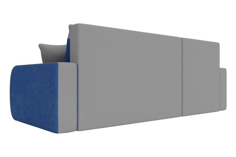 Alvared 3-sits Hörnbäddsoffa Universal - Grå/Röd - Products - Möbler - Soffa - Bäddsoffa - Bäddsoffa divan