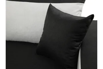 Alvared 3-sits Hörnbäddsoffa Universal - Röd/Grå - Products - Möbler - Soffa - Bäddsoffa - Bäddsoffa divan