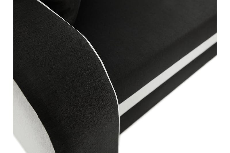 Alvared 3-sits Hörnbäddsoffa Universal - Röd/Svart - Products - Möbler - Soffa - Bäddsoffa - Bäddsoffa divan