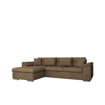 Camior Bäddsoffa med Divan 3-sits - Brun - Products - Möbler - Soffa - Bäddsoffa - Bäddsoffa divan