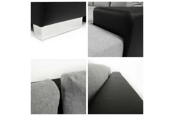 Cerys Hörnsoffa Universal - Grå - Products - Möbler - Soffa - Bäddsoffa - Bäddsoffa divan