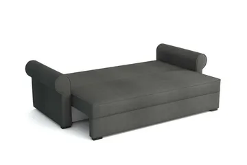 Denegal 3-sits Bäddsoffa Dark grey - Products - Möbler - Soffa - Bäddsoffa - 3 sits bäddsoffa