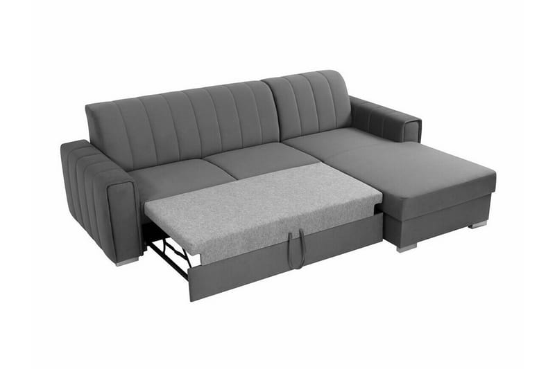 Denegal 3-sits Hörnbäddsoffa Green - Products - Möbler - Soffa - Bäddsoffa - Bäddsoffa divan