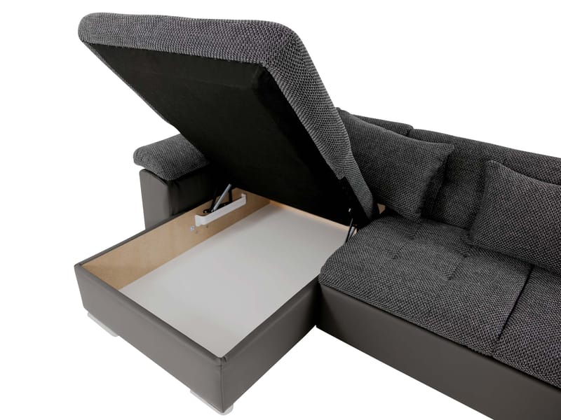 Dynir 6-sits U-Suffa Divan Vänster - Products - Möbler - Soffa - Bäddsoffa - Hörnbäddsoffa