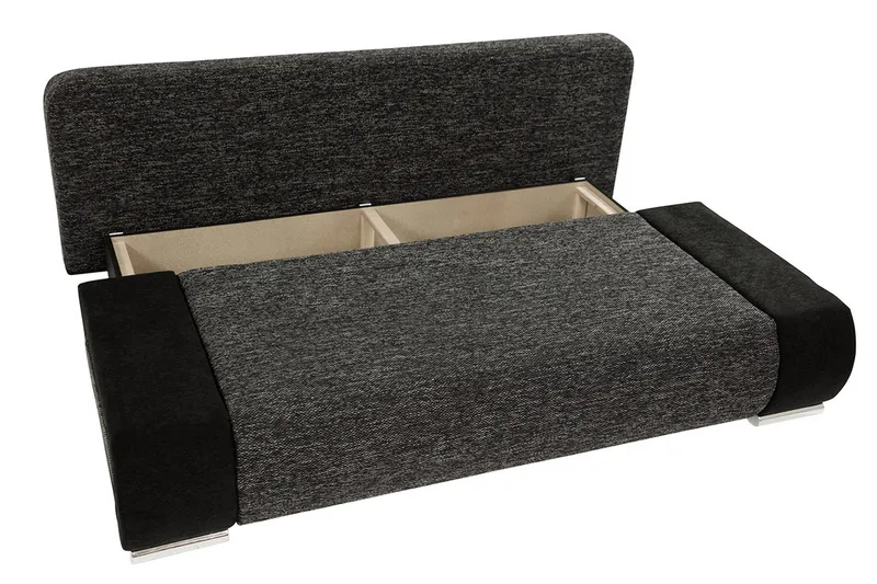 Emma Bäddsoffa 200x94x76 cm - Grå - Products - Möbler - Soffa - Bäddsoffa - 2 sits bäddsoffa