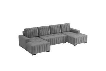 Esher Bäddsoffa Dubbeldivan 4-sits i Plysch