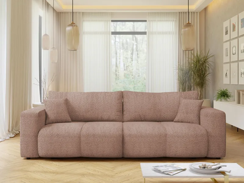 Flo Bäddsoffa 3-sits - Vit - Products - Möbler - Soffa - Bäddsoffa - 3 sits bäddsoffa