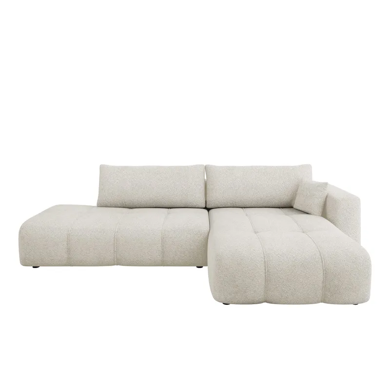 Flo Bäddsoffa med Divan 4-sits, Vit
