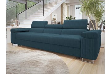 Gabina Bäddsoffa 3-sits i Manchester - Blå - Products - Möbler - Soffa - Bäddsoffa - 3 sits bäddsoffa