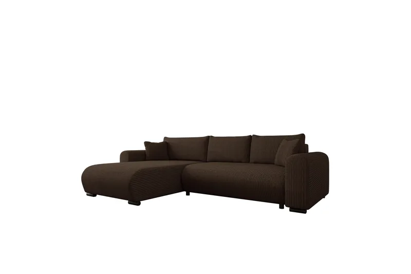 Handda Bäddsoffa med Divan 3-sits i Manchester - Brun - Products - Möbler - Soffa - Bäddsoffa - Bäddsoffa divan