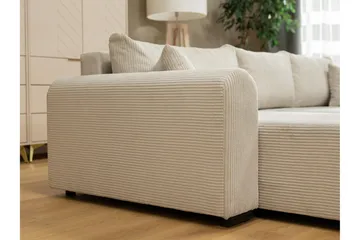 Handda Bäddsoffa med Divan 3-sits i Manchester - Brun - Products - Möbler - Soffa - Bäddsoffa - Bäddsoffa divan