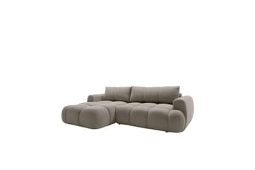 Handu Bäddsoffa med Divan 3-sits i Bouclé, Brun