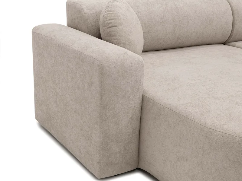 Hanish Bäddsoffa Dubbeldivan 5-sits - Beige - Products - Möbler - Soffa - Bäddsoffa - U bäddsoffa