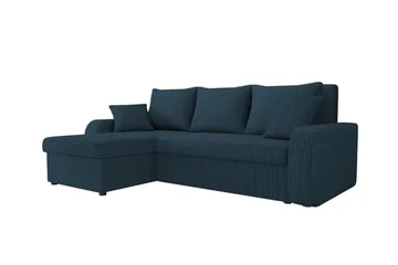 Kintore 3-sits Hörnbäddsoffa Dark blue - Products - Möbler - Soffa - Bäddsoffa - Hörnbäddsoffa