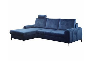 Kintore 3-sits Hörnbäddsoffa Dark blue - Products - Möbler - Soffa - Bäddsoffa - Hörnbäddsoffa