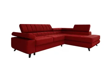 Kintore 3-sits Hörnbäddsoffa Red - Products - Möbler - Soffa - Bäddsoffa - Hörnbäddsoffa