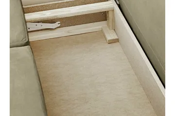 Knocklong 2-sits Bäddsoffa Brown - Products - Möbler - Soffa - Bäddsoffa - Bäddsoffa längsbäddad