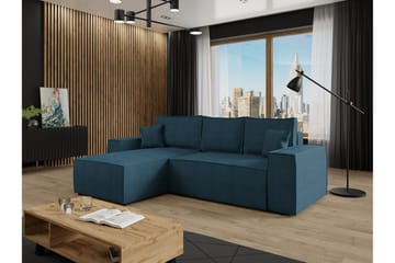 Knocklong 3-sits Hörnbäddsoffa blue - Products - Möbler - Soffa - Bäddsoffa - Bäddsoffa divan