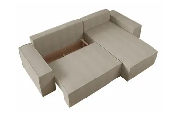 Knocklong 3-sits Hörnbäddsoffa - Mörkgrå - Products - Möbler - Soffa - Bäddsoffa - Hörnbäddsoffa