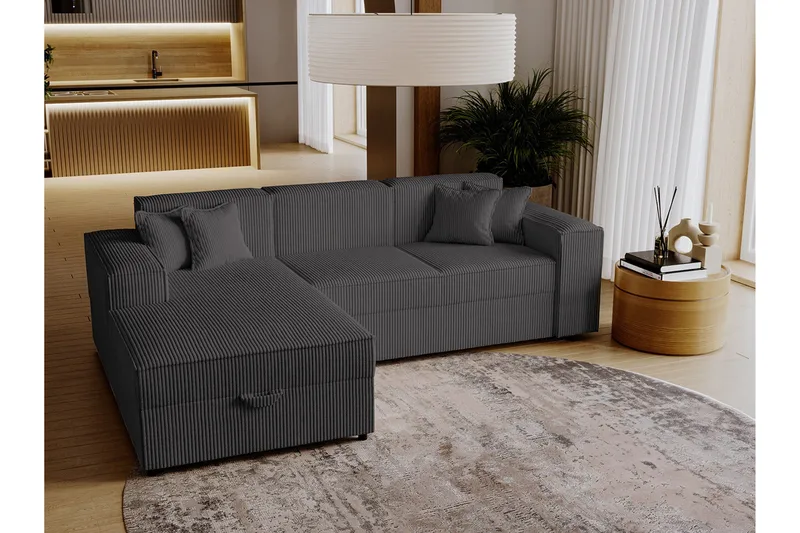 Knocklong 3-sits Hörnbäddsoffa - Products - Möbler - Soffa - Bäddsoffa - Hörnbäddsoffa