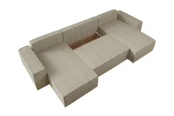 Knocklong 4-sits Hörnbäddsoffa - Ljusgrå - Products - Möbler - Soffa - Bäddsoffa - Hörnbäddsoffa