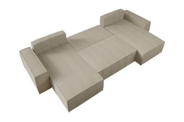 Knocklong 4-sits Hörnbäddsoffa - Svart - Products - Möbler - Soffa - Bäddsoffa - Hörnbäddsoffa