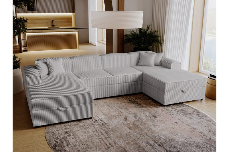 Knocklong 4-sits Hörnbäddsoffa - Products - Möbler - Soffa - Bäddsoffa - Hörnbäddsoffa