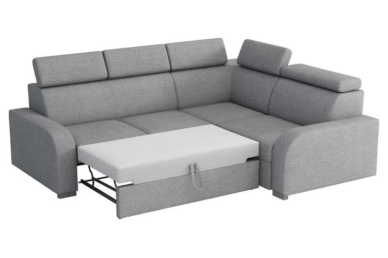 Lavona Bäddhörnsoffa Vändbar - Brun - Products - Möbler - Soffa - Bäddsoffa - Hörnbäddsoffa