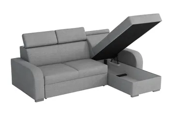 Lavona Divansoffa Vändbar - Grå - Products - Möbler - Soffa - Bäddsoffa - Bäddsoffa divan