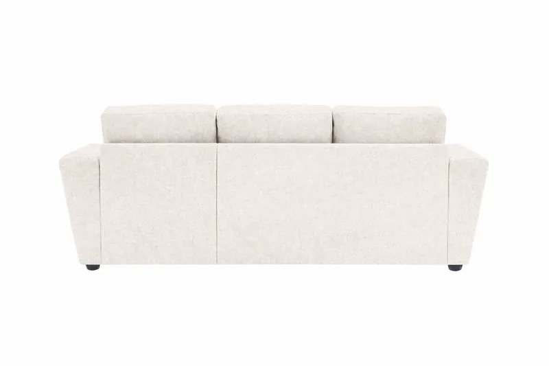 Leia 3-sits vändbar Bäddsoffa med divan och förvaring - Beige - Products - Möbler - Soffa - Bäddsoffa - Bäddsoffa divan