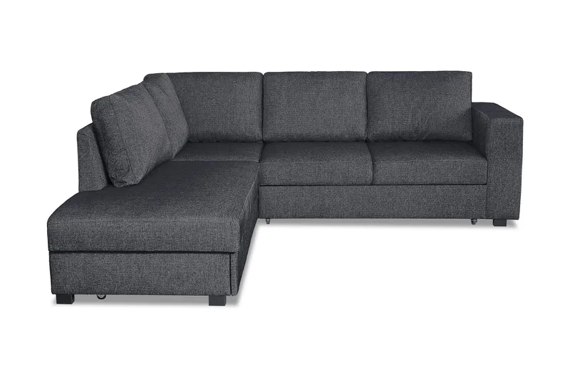 Leo Bäddsoffa 3-sits med Schäslong Vänster, Mörkgrå