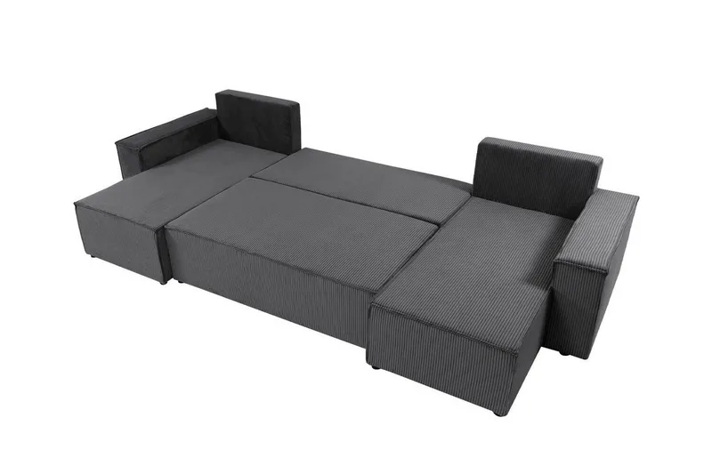 Magston 4-sits Hörnbäddsoffa - Grön - Products - Möbler - Soffa - Bäddsoffa - U bäddsoffa