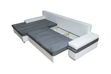 Naoma 3-sits Hörnbäddsoffa beige - Products - Möbler - Soffa - Bäddsoffa - Bäddsoffa längsbäddad