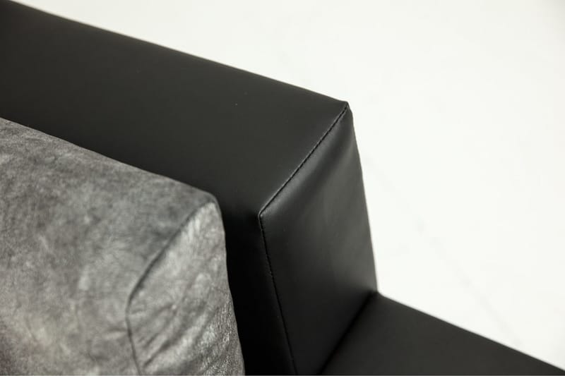 Naoma Divanbäddsoffa 274x182x83 cm - Grå - Products - Möbler - Soffa - Bäddsoffa - Bäddsoffa divan