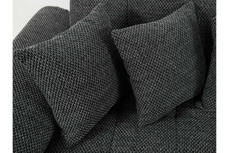 Niko U-Bäddsoffa 350x205x76 cm Divan Höger - Grå - Products - Möbler - Soffa - Bäddsoffa - Bäddsoffa längsb äddad