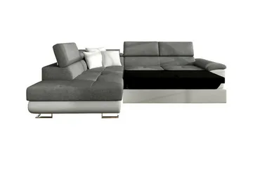 Reginia 3-sits Hörnbäddsoffa White - Products - Möbler - Soffa - Bäddsoffa - Hörnbäddsoffa