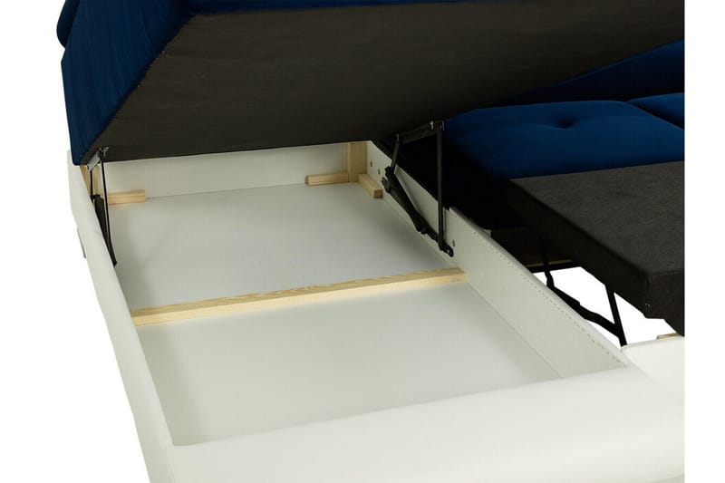 Reginia 3-sits Hörnbäddsoffa White - Products - Möbler - Soffa - Bäddsoffa - Hörnbäddsoffa