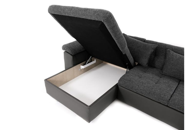 Sakri 5-sits Hörnbäddsoffa Ljusgrå - Products - Möbler - Soffa - Bäddsoffa - Hörnbäddsoffa