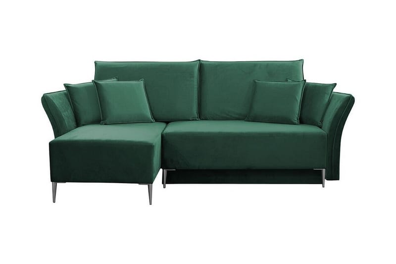 Staffin 3-sits Hörnbäddsoffa Green - Products - Möbler - Soffa - Bäddsoffa - Hörnbäddsoffa