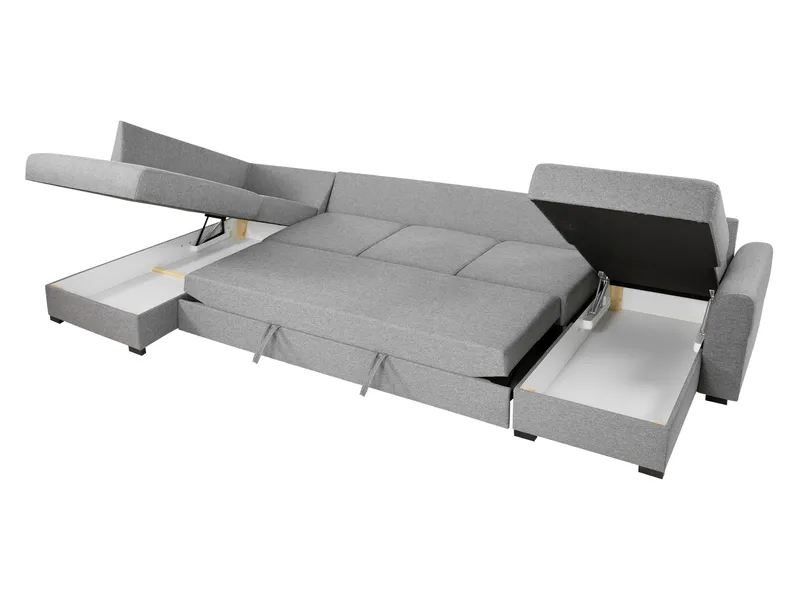 Taberk Large 6-sits U-Soffa med Divan Höger - Products - Möbler - Soffa - Bäddsoffa - Hörnbäddsoffa