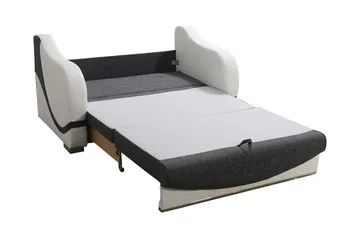 Tina Bäddsoffa 147x74x90 cm - Vit - Products - Möbler - Soffa - Bäddsoffa - 2 sits bäddsoffa