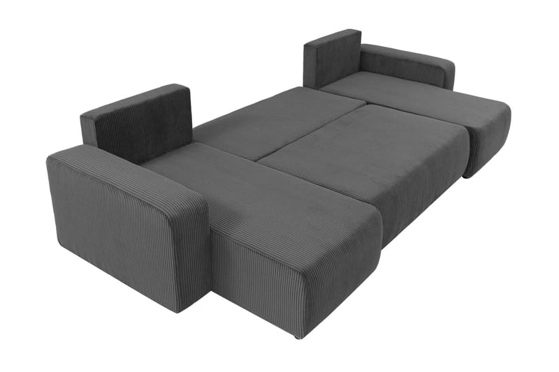 Barile Soffa Dubbeldivan 4-sits - Grå - Products - Möbler - Soffa - U-soffa